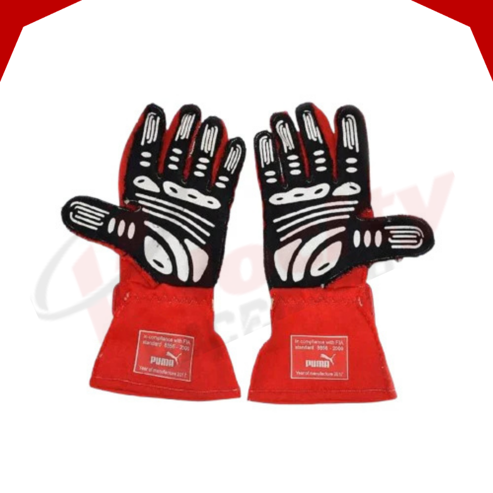 Hélio Castroneves 2017 Race Worn Puma IndyCar Gloves