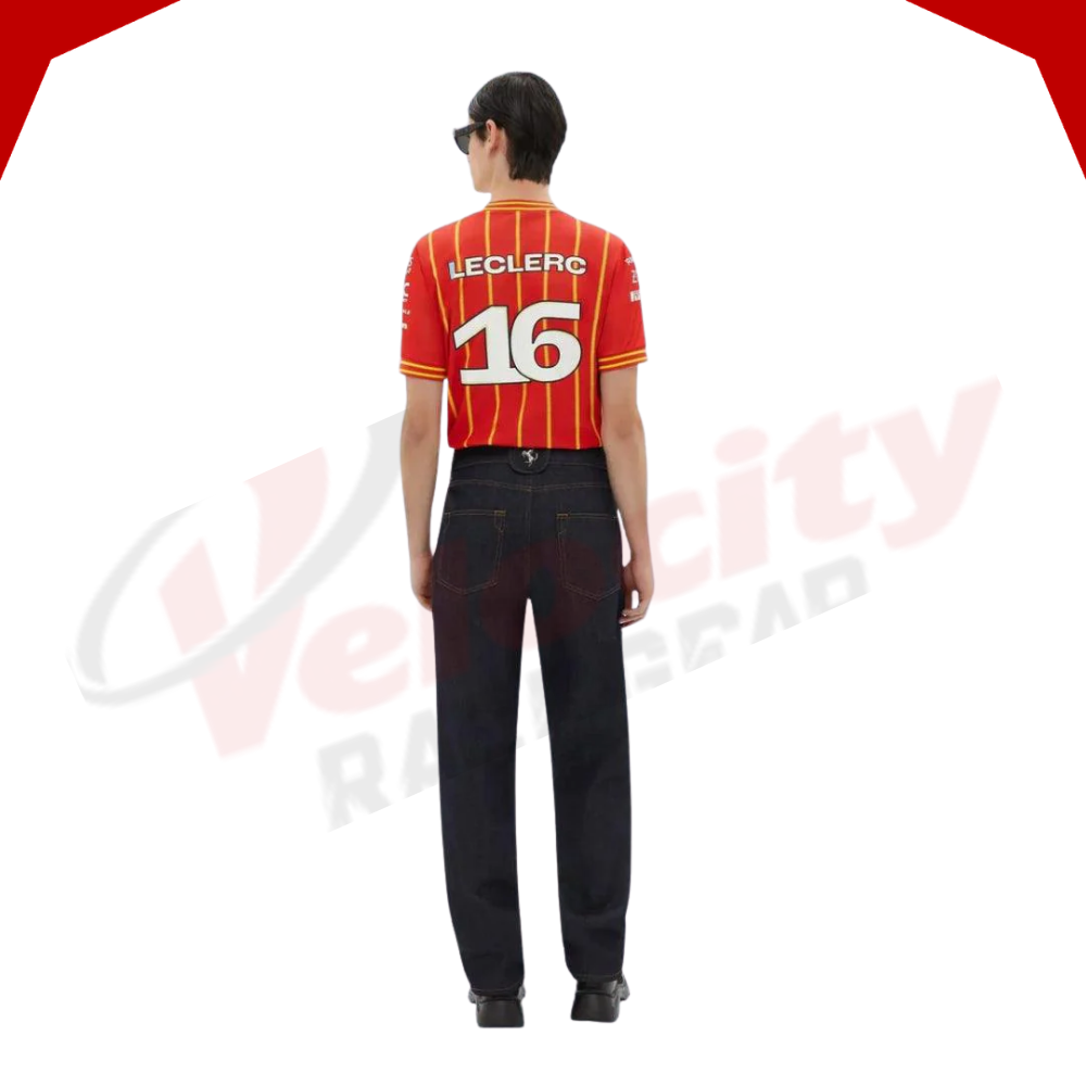 Charles Leclerc Austrian GP Special Edition Scuderia Ferrari Puma Football Shirt