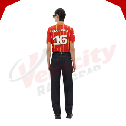 Charles Leclerc Austrian GP Special Edition Scuderia Ferrari Puma Football Shirt