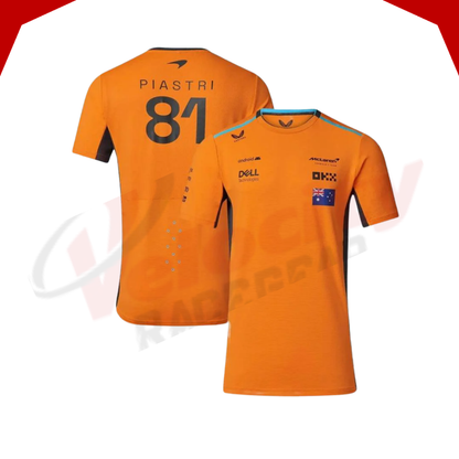 Oscar Piastri McLaren F1 Team 2023 Driver Setup T-Shirt