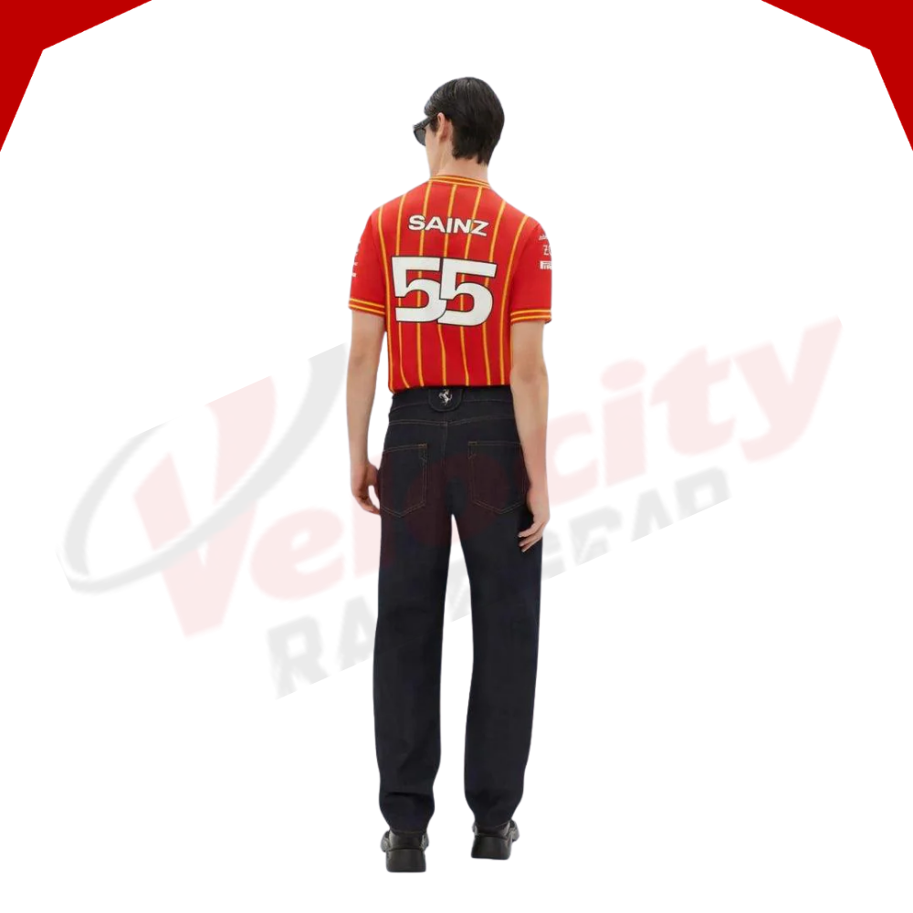 Carlos Sainz Austrian GP Special Edition Scuderia Ferrari Puma Football Shirt