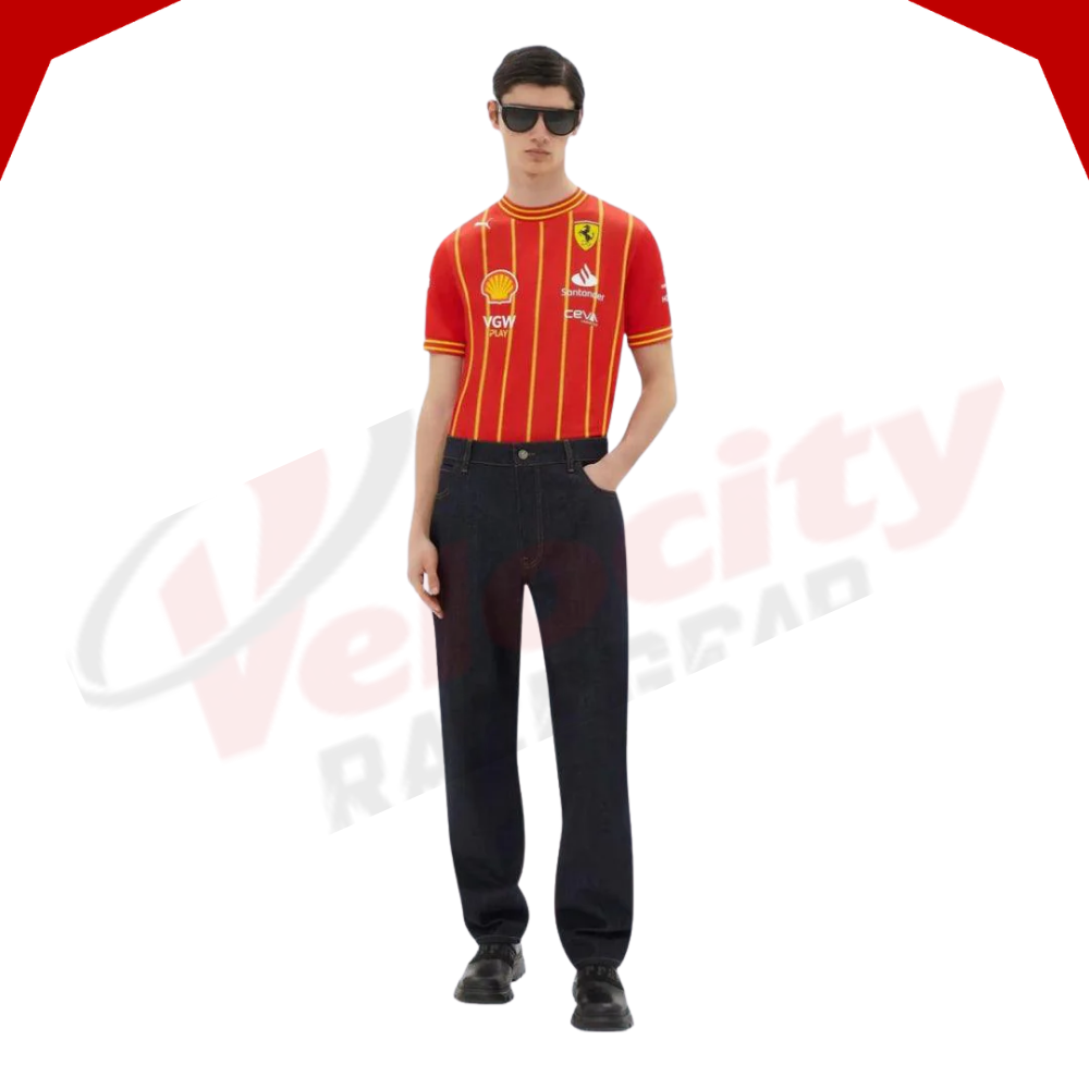 Carlos Sainz Austrian GP Special Edition Scuderia Ferrari Puma Football Shirt