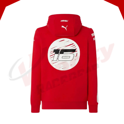 Charles Leclerc 2023 Las Vegas GP Scuderia Ferrari Hooded Sweatshirt