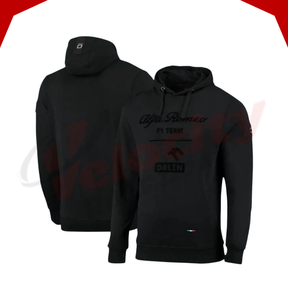 Alfa Romeo Formula 1 Black Hoodie