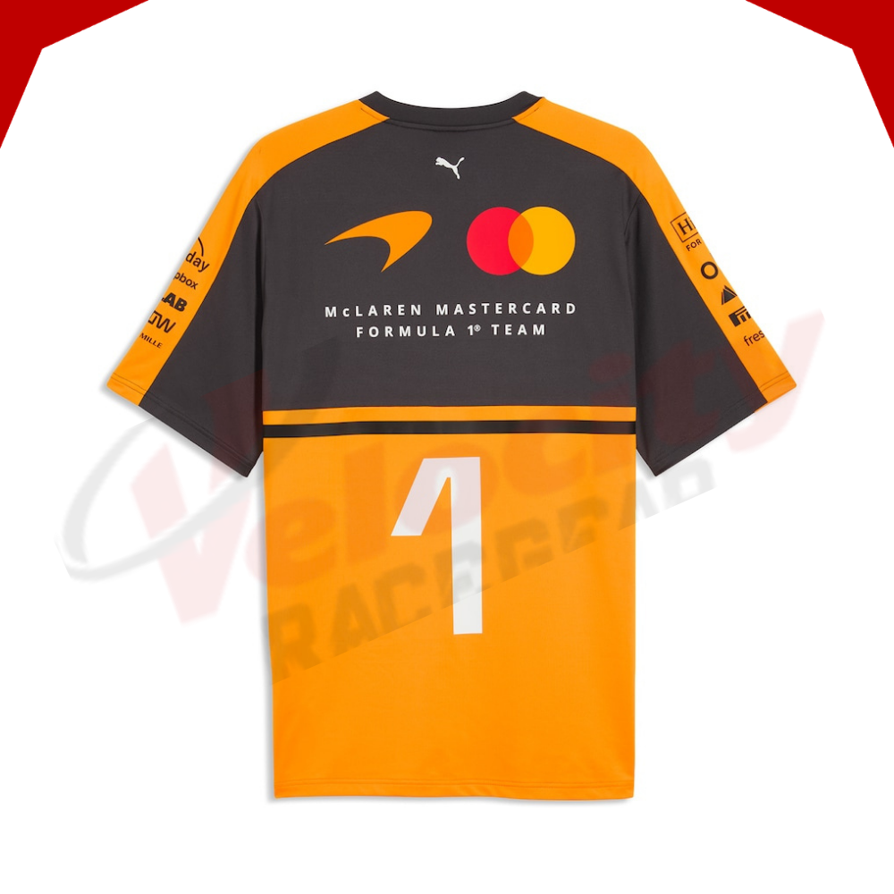McLaren 2026 Lando Norris Driver Setup Papaya T-Shirt