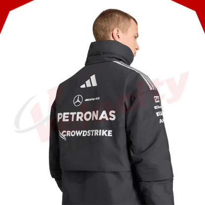Mercedes AMG Petronas Adidas F1 Team 2026 Black Jacket