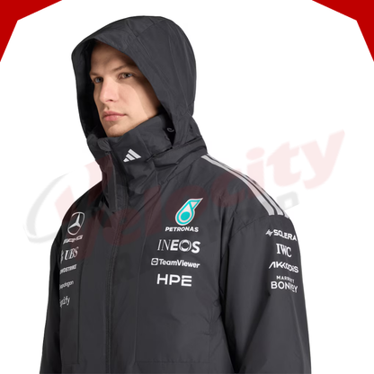 Mercedes AMG Petronas Adidas F1 Team 2026 Black Jacket
