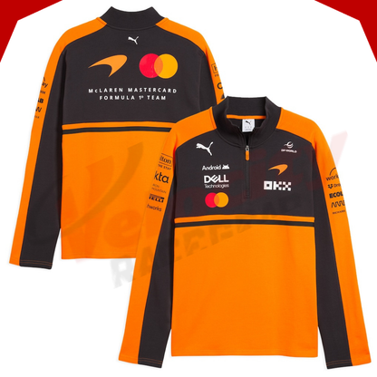 McLaren F1 Team 2026 Unisex 1/4 Zip Midlayer Top