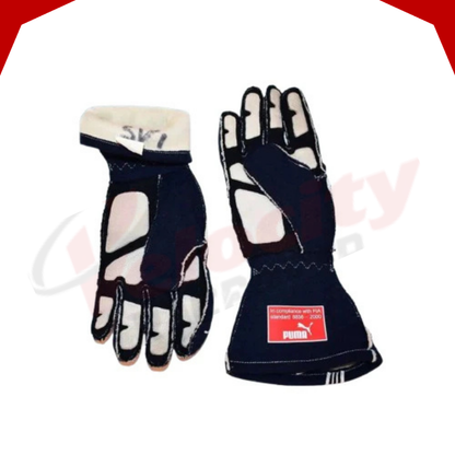 Sebastian Vettel 2007-08 Toro Rosso F1 Race Gloves