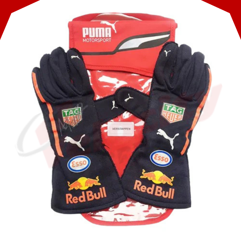 Max Verstappen 2018 Red Bull Racing F1 Gloves