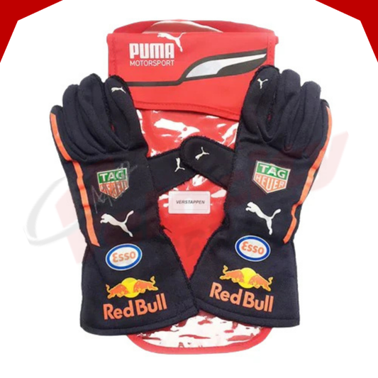 Max Verstappen 2018 Red Bull Racing F1 Gloves