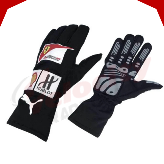 Sebastian Vettel 2017 Scuderia Ferrari F1 Race Gloves