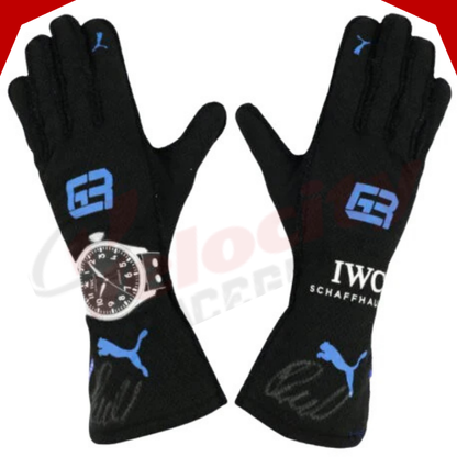 George Russell 2022 Mercedes AMG F1 Race Gloves