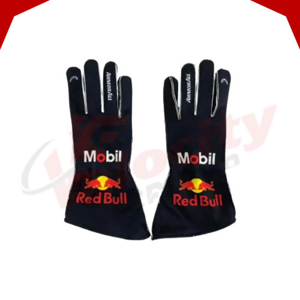 Max Verstappen 2025 Red Bull Racing F1 Race Gloves Driver Edition