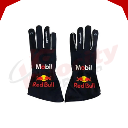 Max Verstappen 2025 Red Bull Racing F1 Race Gloves Driver Edition