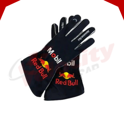 Max Verstappen 2025 Red Bull Racing F1 Race Gloves Driver Edition
