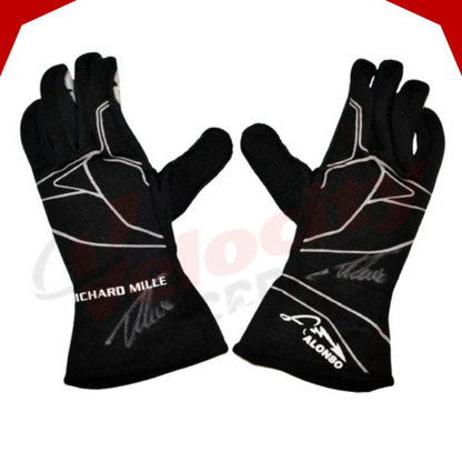 Fernando Alonso 2017 McLaren F1 Race Gloves
