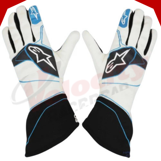 George Russell 2019 Monaco GP Williams F1 Race Gloves