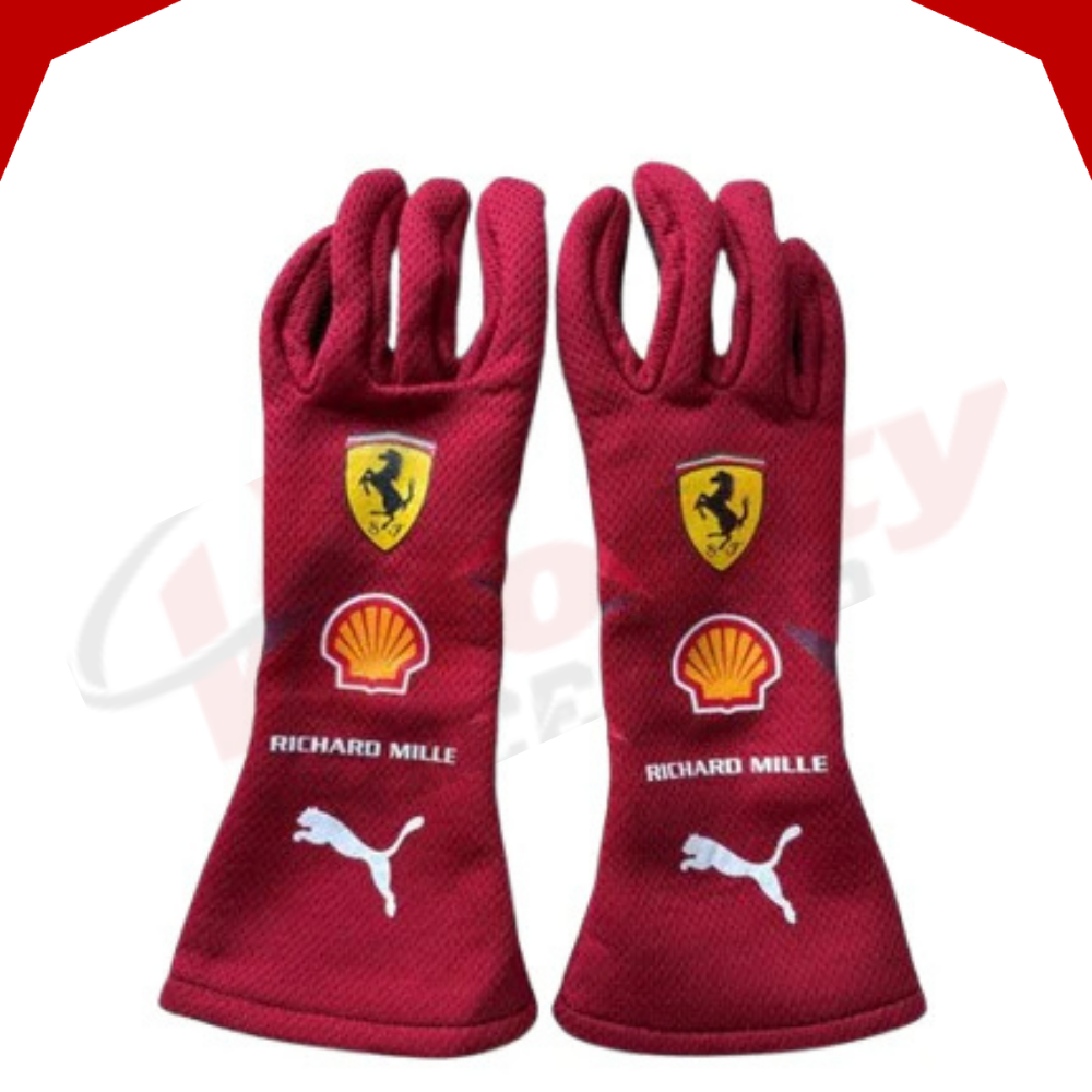 Scuderia Ferrari HP 2025 Las Vegas GP F1 Race Gloves