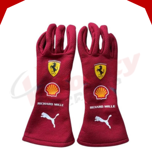 Scuderia Ferrari HP 2025 Las Vegas GP F1 Race Gloves