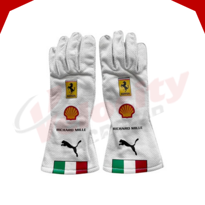 Scuderia Ferrari F1 Team 2025 Monza GP Driver Replica Gloves