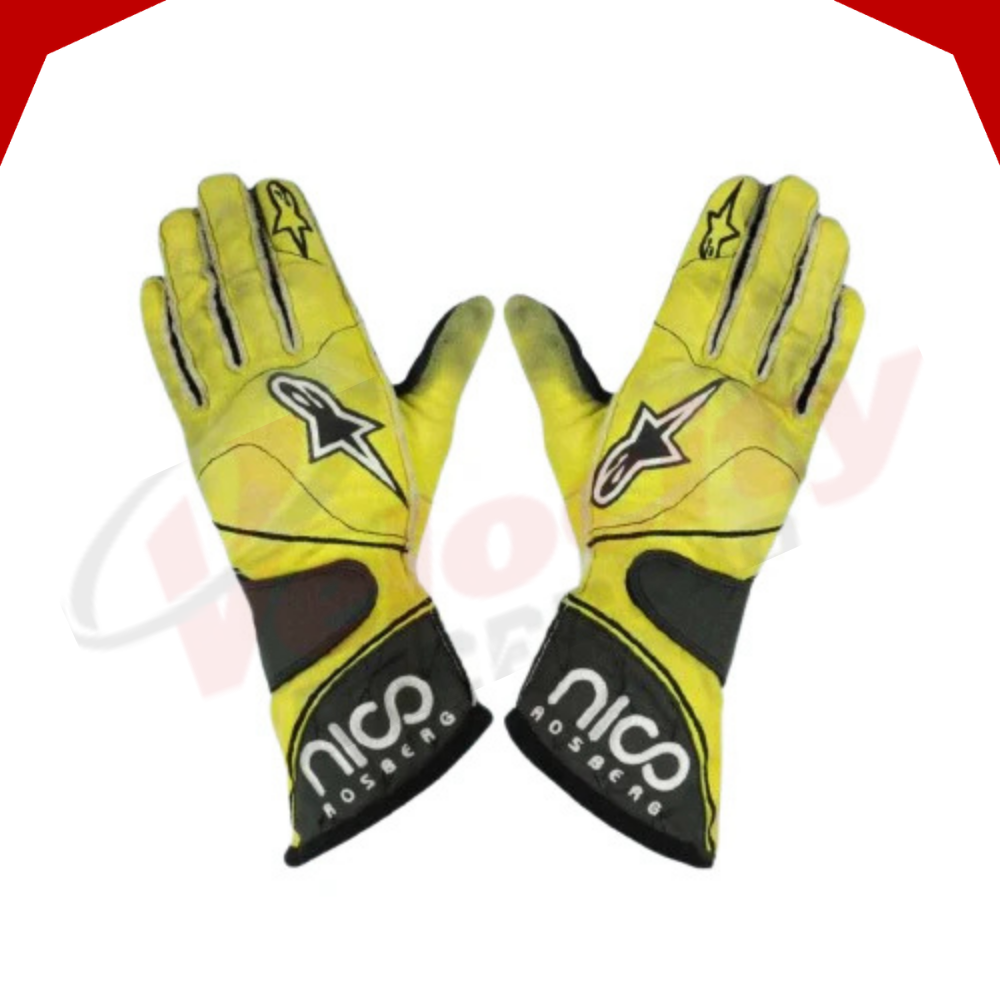 Nico Rosberg 2011 Alpinestars F1 Race Gloves