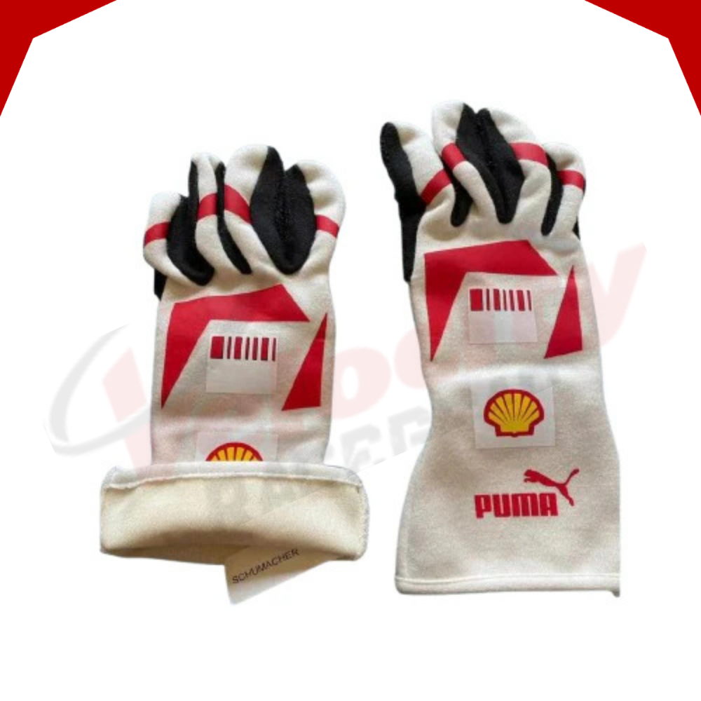 Michael Schumacher 2007 Scuderia Ferrari F1 Race Gloves