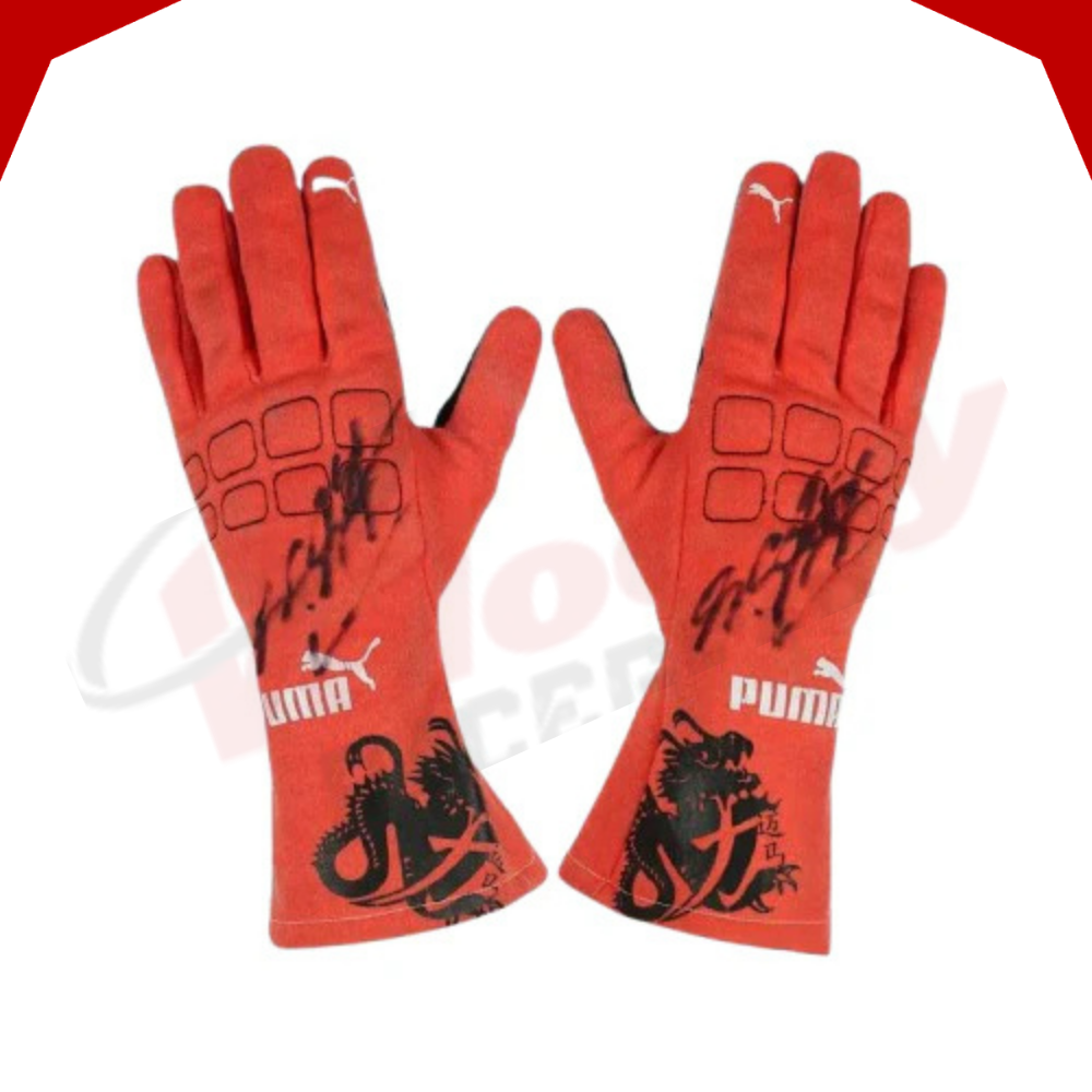 Michael Schumacher 2012 Mercedes F1 Race Gloves