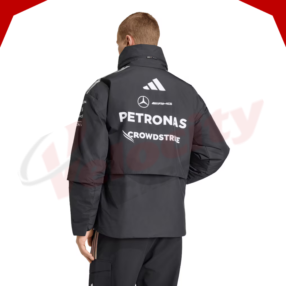 Mercedes AMG Petronas Adidas F1 Team 2026 Black Jacket