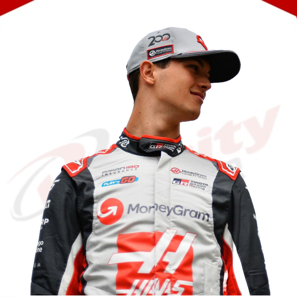 Oliver Bearman 2025 Canadian GP MoneyGram Haas F1 Team Replica Race Suit