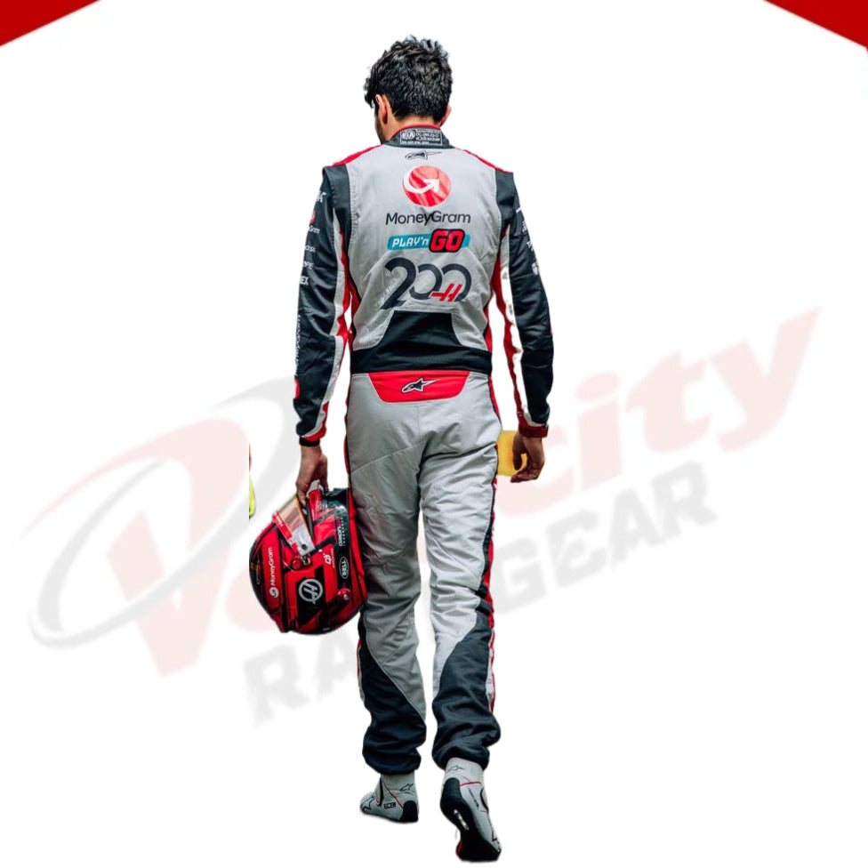 Oliver Bearman 2025 Canadian GP MoneyGram Haas F1 Team Replica Race Suit