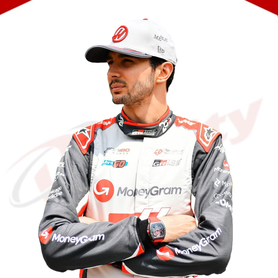 Esteban Ocon 2025 Canadian GP MoneyGram Haas F1 Team Replica Race Suit