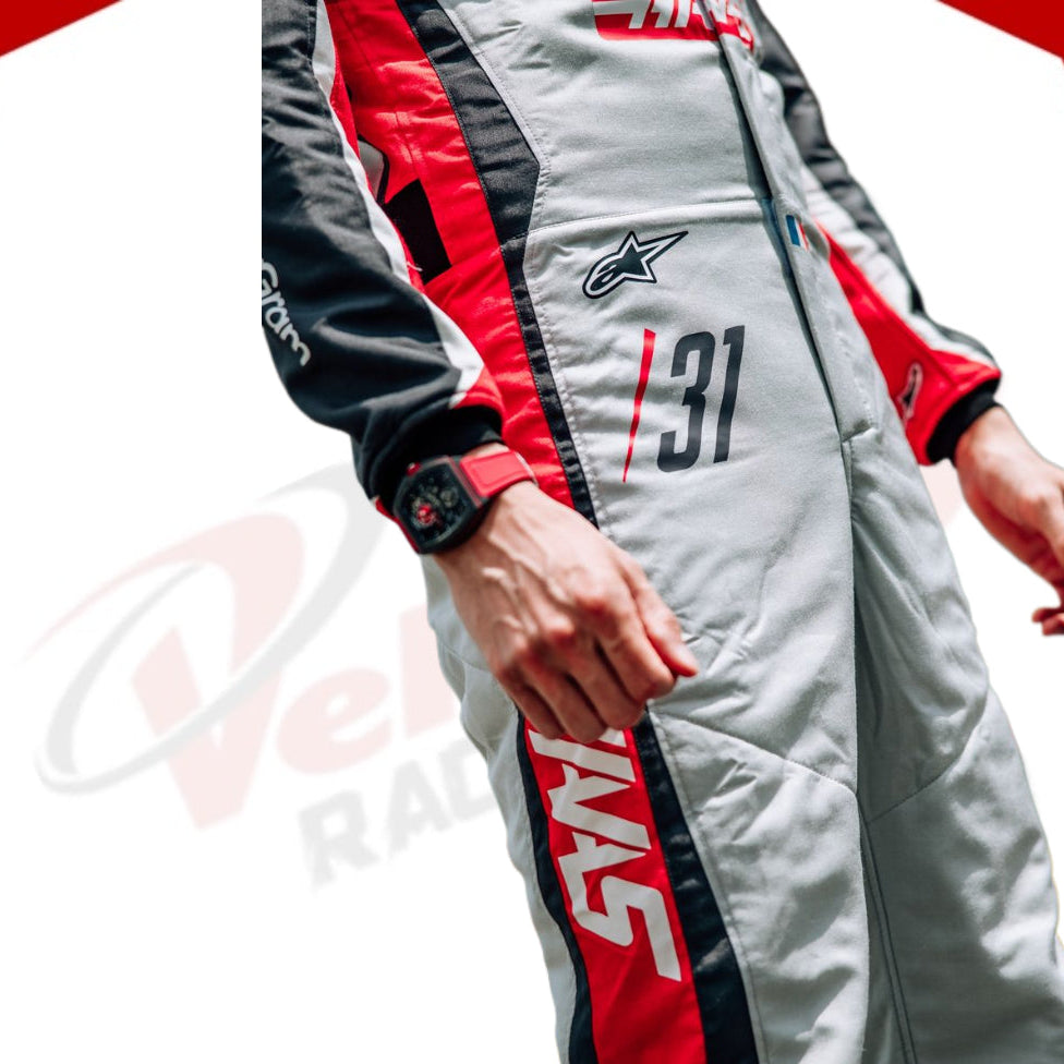 Esteban Ocon 2025 Canadian GP MoneyGram Haas F1 Team Replica Race Suit